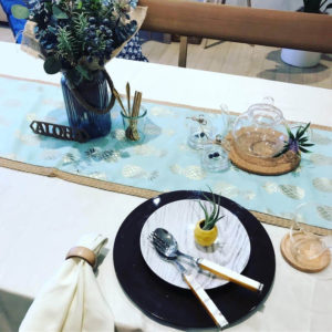 アウトドアナチュラルテーブルコーディネート 身近に楽しむ食空間